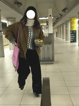 3 2 。さん(レディース・149cm)の冬コーディネート