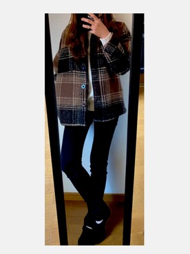 h a r uさん(レディース・158cm)の冬コーディネート