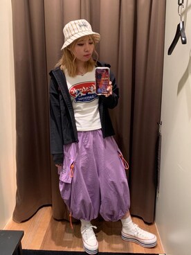 MIUKIさん（レディース・157cm）の夏コーディネート