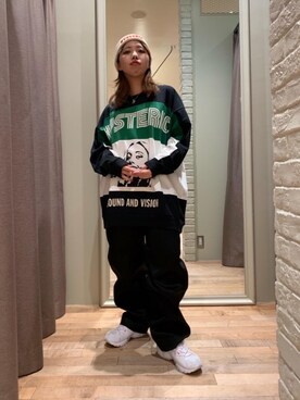 「新作」｜「アイテム（チノパンツ）」を使った、MIUKIさん（レディース・157cm）の秋コーディネート