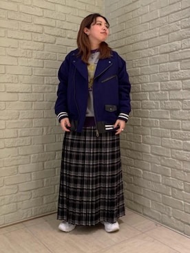 MIUKIさん（レディース・157cm）の冬コーディネート