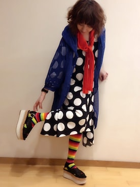 「アイテム（ワンピース/ドレス）」を使った、Aminaさん（レディース・154cm・50代）の春コーディネート