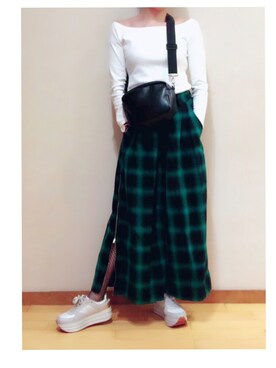 「VII&CO（VII&CO）のアイテム」を使った、Aminaさん（レディース・154cm）の春コーディネート