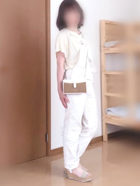 「Luz Llena (philter)（ラズレナ　フィルター）のアイテム」を使った、さーりんさん（レディース・153cm）の夏コーディネート