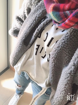 miyumarさん（レディース・148cm）の冬コーディネート