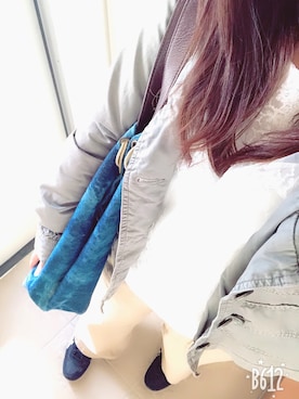 「DIESEL（ディーゼル）のアイテム（その他アウター）」を使った、miyumarさん（レディース・148cm）の春コーディネート