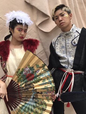 「文化服装学院」｜田代　健悟さん（メンズ・180cm）の秋コーディネート