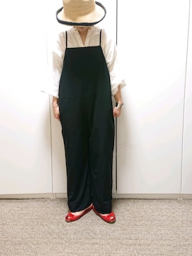 「赤い靴」｜みいさん（レディース・153cm）の春コーディネート