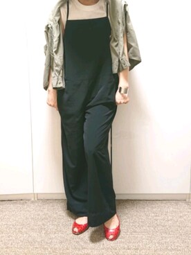 「赤い靴」｜みいさん（レディース・153cm）の春コーディネート