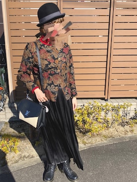 𝙱 𝙸 𝚆 𝙰      さん（レディース・158cm）の冬コーディネート