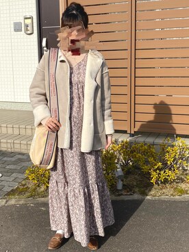 𝙱 𝙸 𝚆 𝙰      さん（レディース・158cm）の冬コーディネート