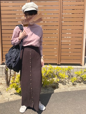 𝙱 𝙸 𝚆 𝙰      さん（レディース・158cm）の春コーディネート