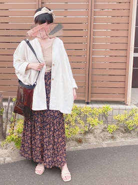 𝙱 𝙸 𝚆 𝙰      さん（レディース・158cm）の春コーディネート