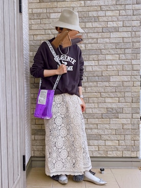 𝙱 𝙸 𝚆 𝙰 さん(レディース・158cm)の春コーディネート