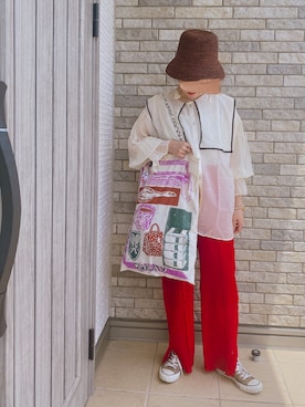 𝙱 𝙸 𝚆 𝙰 さん(レディース・158cm)の春コーディネート