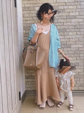 𝙱 𝙸 𝚆 𝙰 さん(レディース・158cm)の夏コーディネート