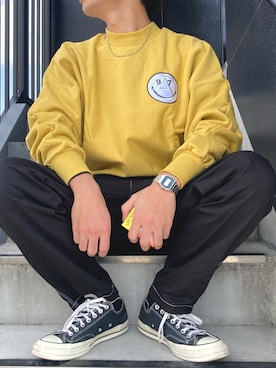 「youthloser」｜oto🧦さん（メンズ・178cm）の春コーディネート