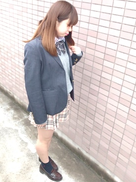 その他アウターを使った なんちゃって制服 のコーディネート一覧 Wear