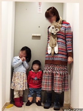 なちゲノムさん（レディース・156cm）の冬コーディネート