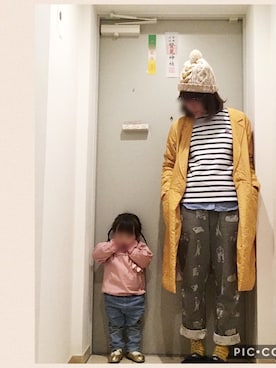 なちゲノムさん（レディース・156cm）の冬コーディネート