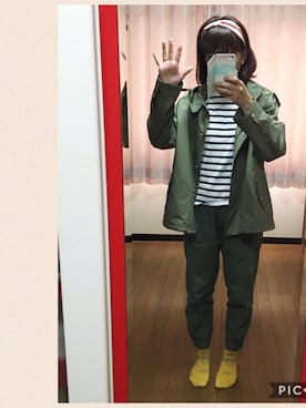 「春コート」｜なちゲノムさん（レディース・156cm）の春コーディネート