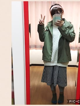 なちゲノムさん（レディース・156cm）の春コーディネート