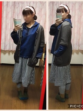 なちゲノムさん（レディース・156cm）の春コーディネート