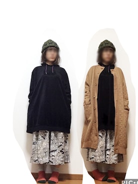 なちゲノムさん（レディース・156cm）の秋コーディネート