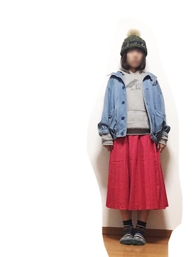 なちゲノムさん（レディース・156cm）の秋コーディネート