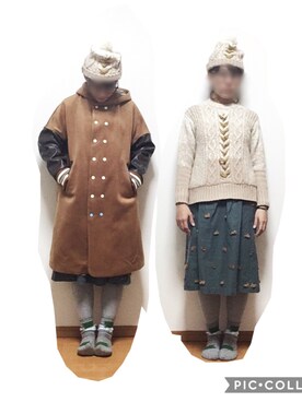 なちゲノムさん(レディース・156cm)の冬コーディネート