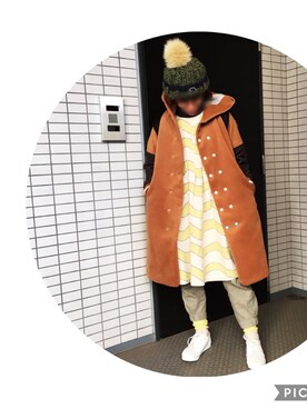 なちゲノムさん（レディース・156cm）の冬コーディネート