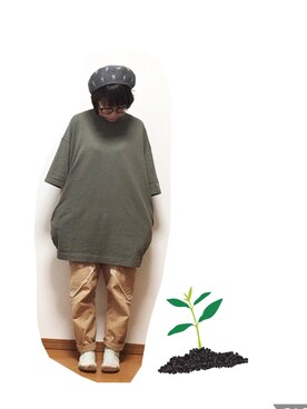 なちゲノムさん（レディース・156cm）の春コーディネート