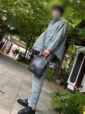 「URBAN RESEARCH Sonny Label（アーバンリサーチサニーレーベル）のアイテム（セットアップ）」を使った、yuuuさん（メンズ・180cm）の春コーディネート