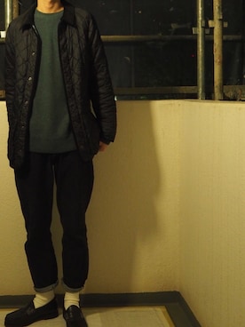 「Danner（ダナー）のアイテム（ローファー）」を使った、ryo____taさん（メンズ・180cm）の秋コーディネート