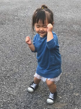 makiさん（キッズ・90cm）の秋コーディネート