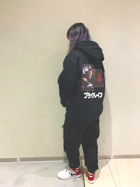 「L.H.P Private Brand（エルエイチピープライベートブランド）のアイテム（パンツ）」を使った、李宇さん（メンズ・163cm）の冬コーディネート