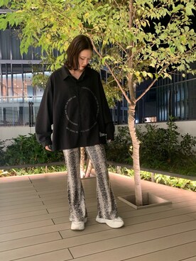 李宇さん（レディース・163cm）の冬コーディネート