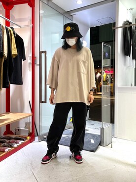 李宇さん（レディース・163cm）の春コーディネート