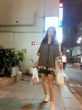 「ZARA（ザラ）のアイテム（カバーオール）」を使った、Miffy1124さん（レディース・160cm）の秋コーディネート