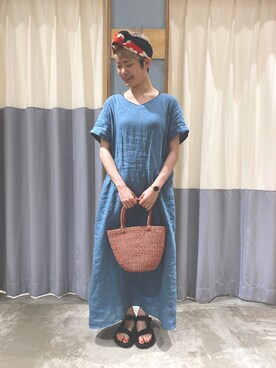 Akiさん（レディース・160cm）の夏コーディネート