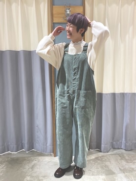 「ehka sopo（エヘカソポ）のアイテム（アクセサリー）」を使った、Akiさん（レディース・160cm）の冬コーディネート
