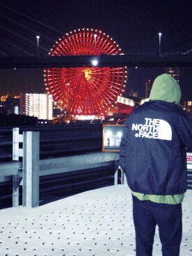 「STUSSY（ステューシー）のアイテム（その他アウター）」を使った、ダルさん（メンズ・185cm）の秋コーディネート