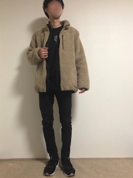 「kutir」｜「アイテム（ブルゾン）」を使った、Hiroさん（メンズ・178cm）の秋コーディネート