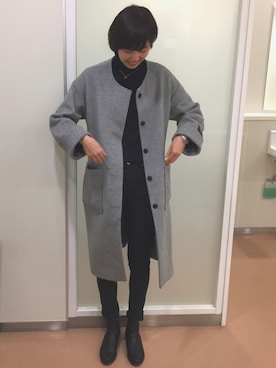Beckyさん(レディース・171cm)の冬コーディネート
