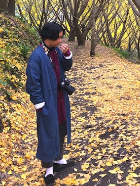 「N.HOOLYWOOD（N.ハリウッド）のアイテム（その他アウター）」を使った、ジョー .wさん（メンズ・160cm）の冬コーディネート