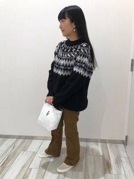 yokoyama_nさん（レディース・155cm）の秋コーディネート