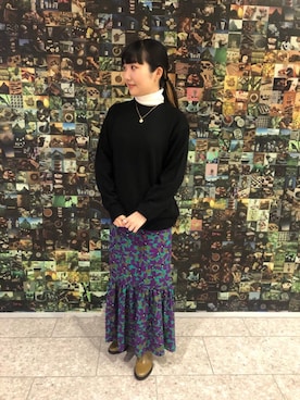 yokoyama_nさん（レディース・155cm）の冬コーディネート