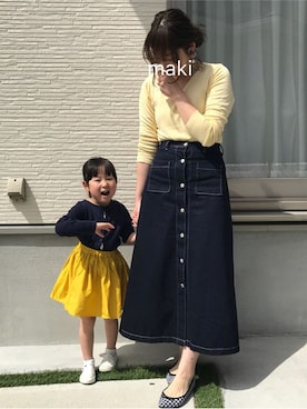 makiさん（レディース・165cm）の春コーディネート