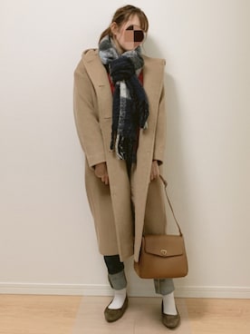 anmiさん（レディース・156cm）の冬コーディネート