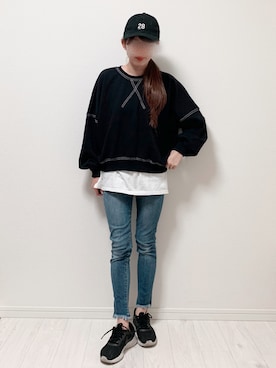 anmiさん（レディース・156cm）の冬コーディネート